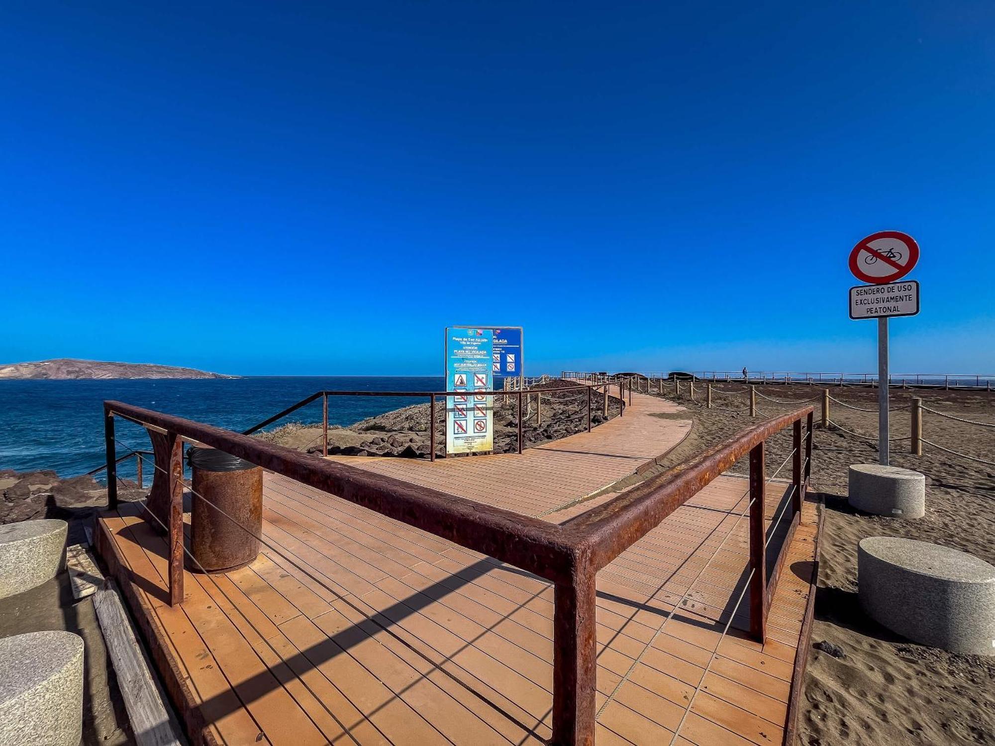 Playa Del El Burrero Vista Al Mar Lightbooking إيخينيو المظهر الخارجي الصورة
